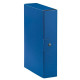 Cartelle portaprogetti Esselte C28 EUROBOX dorso 8 cm presspan biverniciato blu  - 390328050