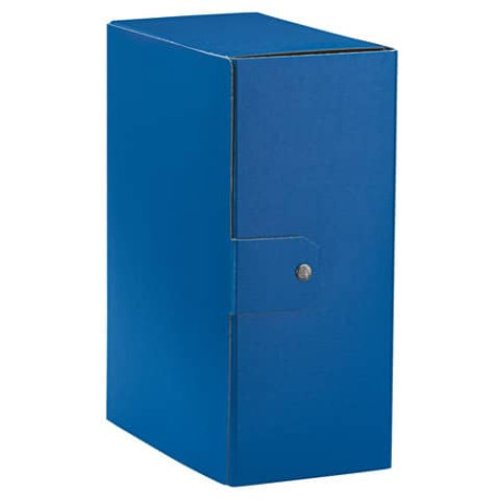 Cartella portaprogetti Esselte C35 EUROBOX 25x35 cm - dorso 15 cm presspan biverniciato blu -3903350