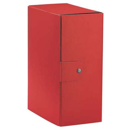 Cartella portaprogetti Esselte C35 EUROBOX 25x35 cm - dorso 15 cm presspan biverniciato rosso - 3903