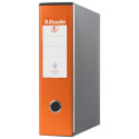 Registratori con custodia Esselte G53 EUROFILE commerciale D8 cartone rivestito in PP arancione - 39