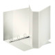 Raccoglitore personalizzabile Esselte Display Maxi 4 anelli a D 27x35 cm dorso 5 cm bianco - 3947540