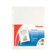 Buste a perforazione universale lisce Esselte OFFICE 21x29,7 cm PP lucido lucido  conf.50 - 39501130