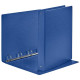 Raccoglitore Esselte DAILY a 4 anelli tondi 30mm robusto cartone rivestito in PP blu 22x30 cm dorso 