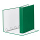 Raccoglitore Esselte MEETING a 4 anelli tondi 30mm cartone rivestito in PP verde 22x30cm dorso 4cm -