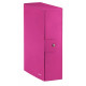 Scatola portaprogetti Leitz WOW in cartone - dorso 10 cm - formato 25x35 cm fucsia metallizzato - 39