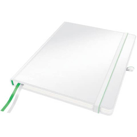 Taccuino a righe formato iPad - 80 fogli Leitz Complete bianco 44740001