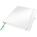 Taccuino a righe formato iPad - 80 fogli Leitz Complete bianco 44740001