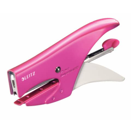 Cucitrice fino a 15 fogli Leitz 5547 WOW fucsia metallizzato 55472023