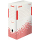 Scatola archivio Esselte SPEEDBOX dorso 15 cm bianco/rosso 15x25x35 cm 623909