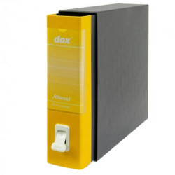 Registratore a leva DOX 1 Commerciale 28,5x31,5 cm - dorso 8 cm giallo D26106