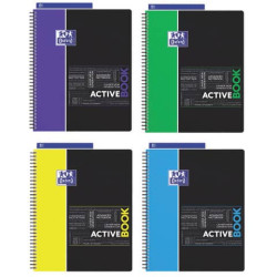 Quaderno spiralato OXFORD Student Activebook A4+ assortiti 400019520