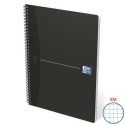 Quaderno spiralato OXFORD Office Essentials Maxi A4 nero quadretti 5 mm 100100759