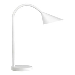 Lampada da tavolo a led UNILUX Sol bianco 400077404