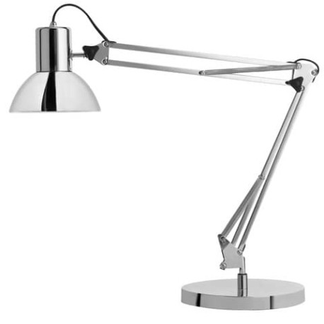 Lampada da tavolo UNILUX Success 80 grigio cromato 400092123