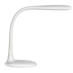 Lampada da tavolo a led UNILUX Lucy bianco 400093614