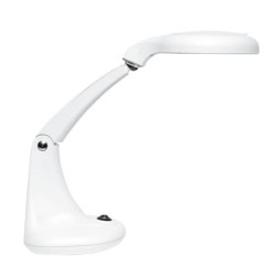 Lampada da tavolo per ingrandimento UNILUX Minizoom a led bianco 400108074