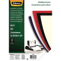 Copertine per rilegatrici FELLOWES Delta goffrate 21x29,8 cm 250 g/m² rosso conf. 100 pezzi - 537030