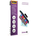 Pouches per plastificatrici FELLOWES A4 75 micron per lato trasparente opaco conf.100 - 5452103