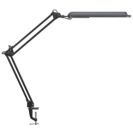 Lampada da scrivania MAUL a risparmio energetico MAULaltantic con morsetto  metallo nero G23 11 W - 8 - Lineacontabile