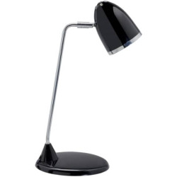 Lampada da scrivania MAUL MAULstarlet metallo cromato nero E27 3 W 8231090