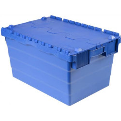 Cassa impilabile per alimenti Viso 600x400x320 mm blu DSW5536