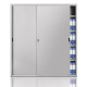 Armadio a porte scorrevoli 615 Tecnical 2 2 FIANCHI +1 TRAMEZZA+ ACCESS. PER 615 GRIGIO + ISTRUZ. gr