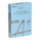 Carta colorata A4 INTERNATIONAL PAPER Rey Adagio blu tenue 48 risma 500 fogli - ADAGI080X623