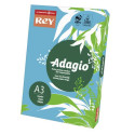 Carta colorata A3 INTERNATIONAL PAPER Rey Adagio 160 g/m² blu risma da 250 fogli - ADAGI160X501