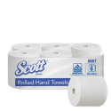 Rotolo asciugamani SCOTT® Controlomatic 1 velo 29,8 cm x 304 m Bianco conf. da 6 rotoli - 6667