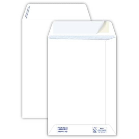 Buste a sacco bianche autoad. removibili Pigna Envelopes Competitor strip 100 g/m² 160x230 mm  conf.