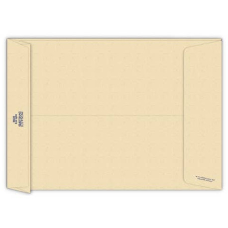 Buste a sacco con soffietto Pigna Envelopes Multi Strip Extra 23+4 x 33 cm avana Conf. 250 pezzi - 0