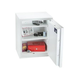 Cassaforte Phoenix bianco - Ral 9003 con serratura elettronica. 24 lt. SS1182 E