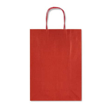 Sacchetti da regalo Rex-Sadoch Allegra tinta unita Dark 22x10x27 cm rosso conf. da 25 - SDF22-551