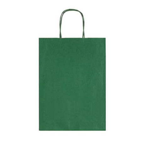 Sacchetti da regalo Rex-Sadoch Allegra tinta unita Dark 36x12x41 cm verde conf. da 25 - SDF36-560