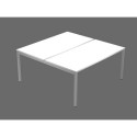 Scrivania Bench senza divisorio Artexport Presto Venere Plus 140x164x72,5 cm bianco - 662B / NOPAR/3