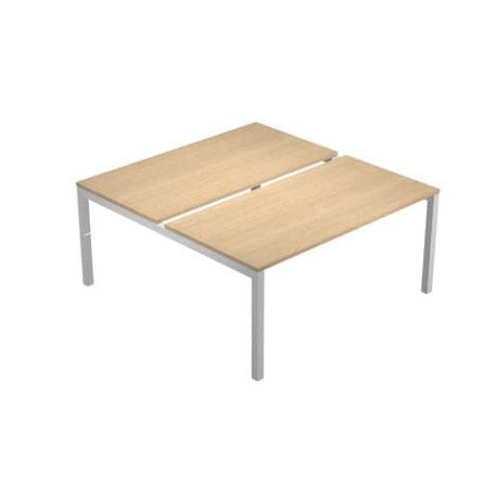 Postazione Open Space Artexport Bridge Bench 120x2 rovere BENCH120X2-C