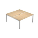 Postazione Open Space Artexport Bridge Bench 180x2 rovere BENCH180X2-C