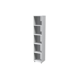 Libreria componibile Artexport Protocollo cm 40 x 196h Grigio LA-L40-9