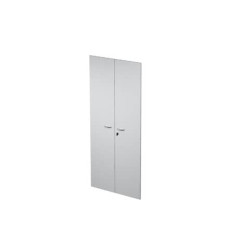 Libreria componibile Artexport Protocollo coppia ante alte Grigio CAA-L76-H196-S-9