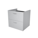 Libreria componibile Artexport Protocollo coppia cassetti L40 Grigio CC-L40-9