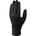 Guanti monouso Delta Plus Venitactyl nero nitrile non talcato taglia 8/9 Conf. 100 pezzi - V1450B100