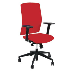 Sedia girevole Semidirezionale Unisit Ergonomica Schienale regolabile up-down rosso - EUP/IR