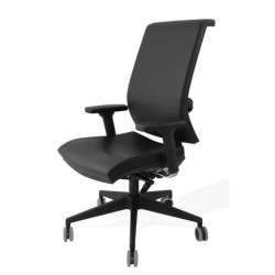 Sedia girevole Semidirezionale Unisit Ergonomica con schienale in rete nero GTJE/BR/IN