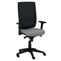 Sedia girevole Semidirezionale Unisit Ergonomica Schienale in rete grigio scuro - KIAN/F14