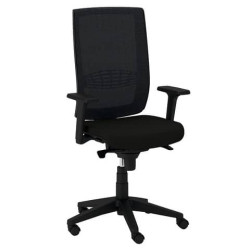 Sedia girevole Semidirezionale Unisit Ergonomica Schienale in rete nero KIAN/IN