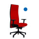 Sedia girevole Direzionale Unisit Meccanismo Synchro 4 blocchi antishock rosso - NEXT/IR