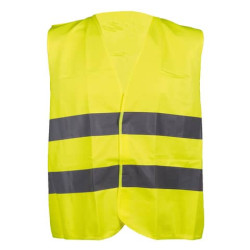 Gilet catarifrangente Iternet poliestere 125 gr/mq giallo S31235