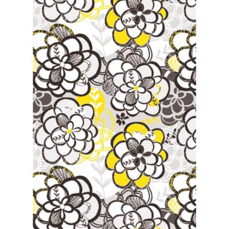 Carta da regalo Kartos Everyday Contemporary 70x100 cm mod. Flower Power Conf. 10 fogli - 18880800B1