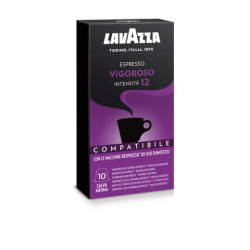 Cialde caffè compatibili Nespresso gusto vigoroso Conf. 10 cialde - 8133