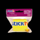 Ricarica nastro adesivo scrivibile Stick'n giallo fluo 50 mm x 10 m 21698